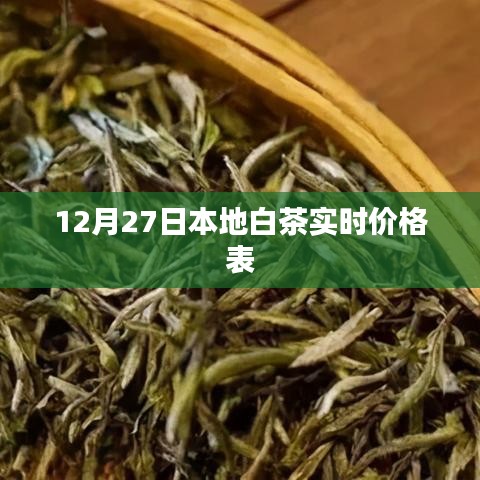 白茶实时价格表（本地，最新更新）