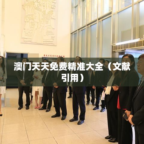 澳门天天免费精准大全（文献引用）