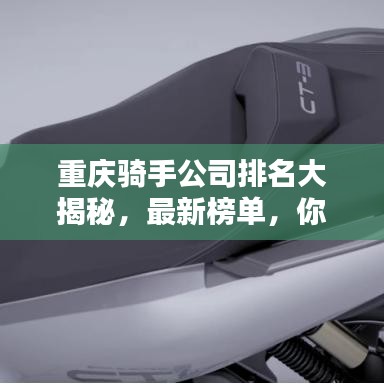 重庆骑手公司排名大揭秘，最新榜单，你关心的都在这里！