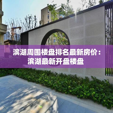 滨湖周围楼盘排名最新房价：滨湖最新开盘楼盘 