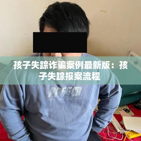 孩子失踪诈骗案例最新版：孩子失踪报案流程 