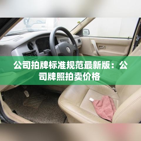 公司拍牌标准规范最新版：公司牌照拍卖价格 