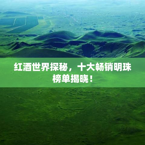 红酒世界探秘，十大畅销明珠榜单揭晓！