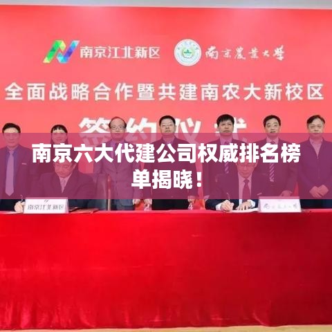 南京六大代建公司权威排名榜单揭晓！