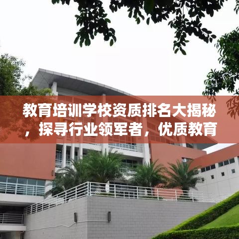 教育培训学校资质排名大揭秘，探寻行业领军者，优质教育品牌一网打尽！