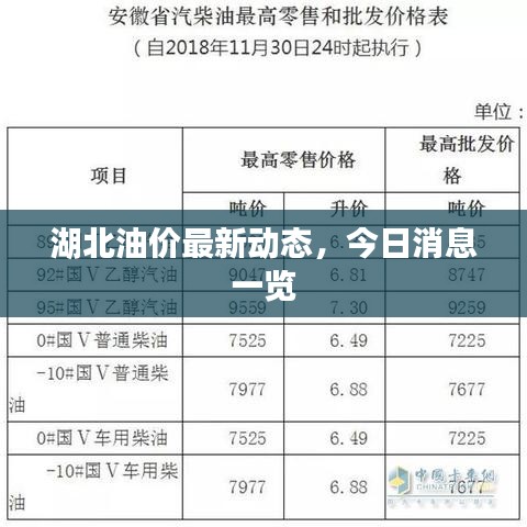 湖北油价最新动态，今日消息一览