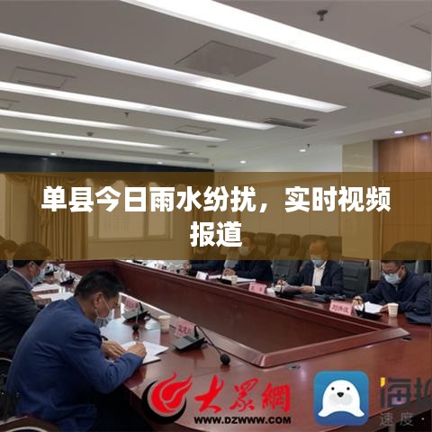 单县今日雨水纷扰，实时视频报道