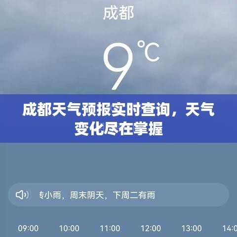 成都天气预报实时查询，天气变化尽在掌握