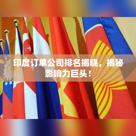 印度订单公司排名揭晓，揭秘影响力巨头！