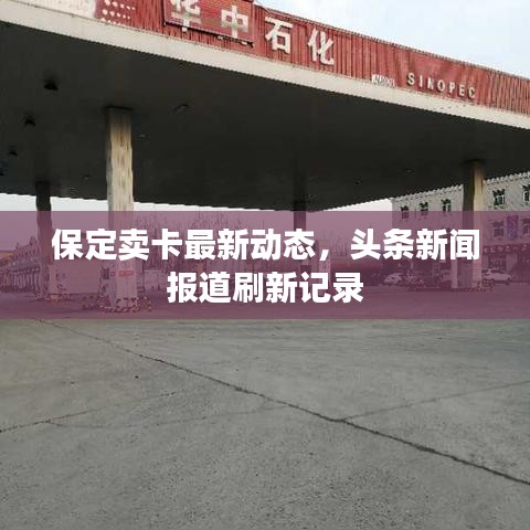 保定卖卡最新动态，头条新闻报道刷新记录