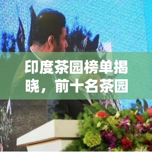 印度茶园榜单揭晓，前十名茶园大比拼！