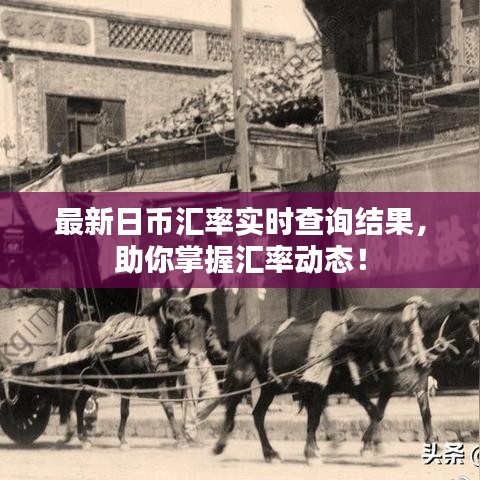 最新日币汇率实时查询结果，助你掌握汇率动态！