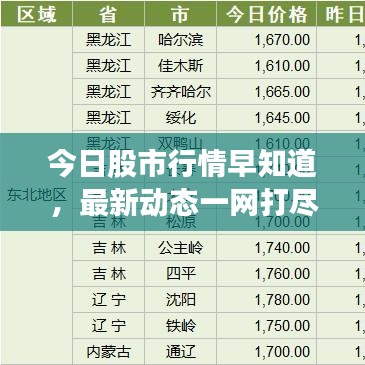 今日股市行情早知道，最新动态一网打尽！