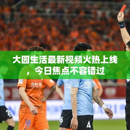 大园生活最新视频火热上线，今日焦点不容错过