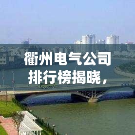 衢州电气公司排行榜揭晓，领先企业一览无余！
