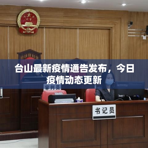 台山最新疫情通告发布，今日疫情动态更新