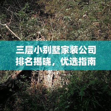三层小别墅家装公司排名揭晓，优选指南助你打造梦想家园