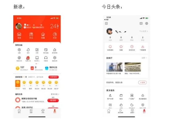 今日头条两个版本区别,创新执行设计解析-6DM_v9.672